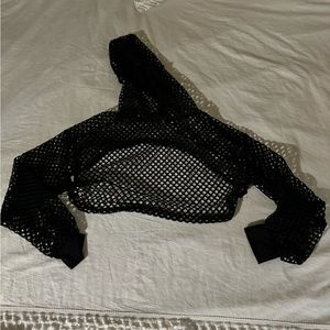 Mesh crop top